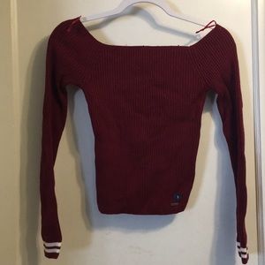 Sweater crop top